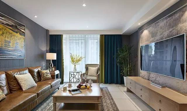 9万装修109㎡的简约美式家,看一眼便爱上了