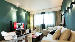 110㎡简约北欧风 用绿色惊艳时光装修